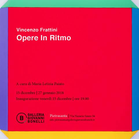 Vincenzo Frattini – Opere In Ritmo